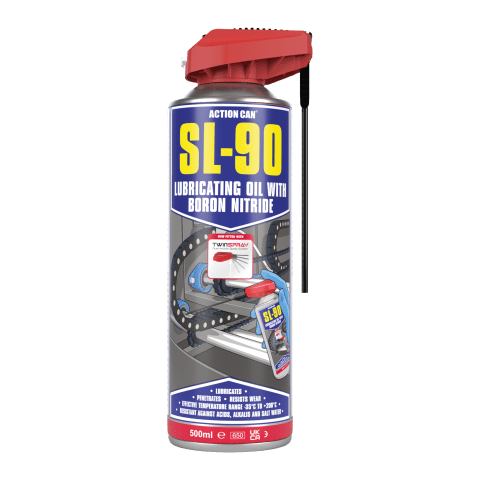 اكشن كان شحم اسبراى مقام للحراره والضغوط والماء المالح والاحماض والقلويات SL-90 500ML